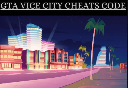GTA Vice city Cheat Codes ( Image by upklyak on Freepik )